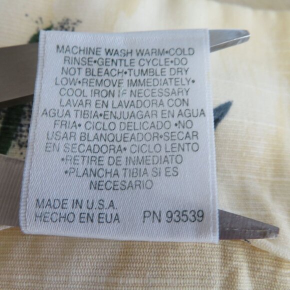 Vintage Croscill Home Fashion Blouson Valance Gazebo Botanica 17" x 94" - Picture 9 of 9